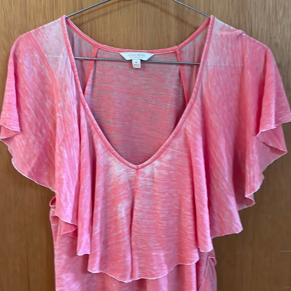 Flowing Lucky 🍀 short sleeve V-neck